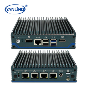 超低電力ミニPc Pfsense N100クアッドコアクワッド2.5G LANミニPc Win/Linux産業用4.0ネットワーク通信ハブ - Product Image 1