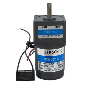 适用于UL CE RoHS认证的2IK6GN-C/2GN15K 220V 6w速度控制单相交流感应电机50/60hz频率电机 - Product Image 1