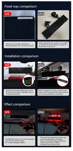 2025 Programmier bare digitale Zeichen Werbung LED Windschutz scheibe Devil Eye Display Bildschirm Flexible RGB LED-Bildschirm LKW Auto LED-Zeichen - Product Image 6