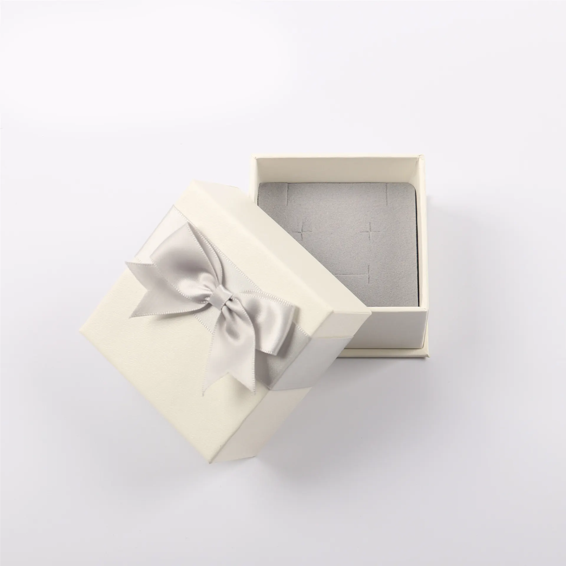Kleine Mini niedlichen Einst ecktuch Geschenk ring Schmucks cha tulle Ohrringe Verpackung Schmuck Papier box