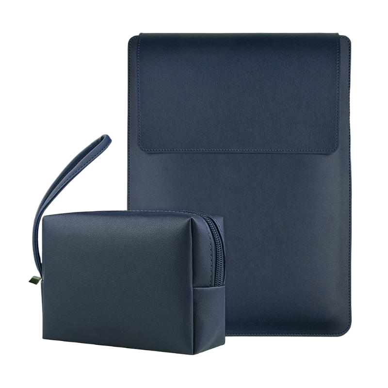 Sac de protection bleu marine pour batterie externe