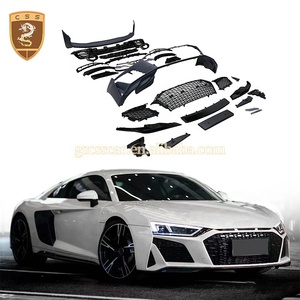 ชุดบอดี้คิทแบบกว้างสำหรับรถ Audi R8วัสดุ PP, ชุดประกอบกันชนหน้าและหลังสไตล์ใหม่ - Product Image 2