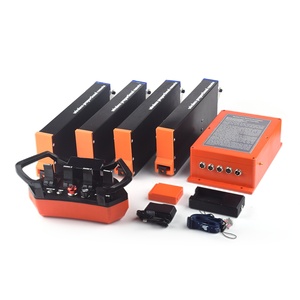 Gru a bobina proporzionale a distanza impermeabile telecomando scatola di plastica ai polimeri di litio batteria 4 pulsanti fisso codice CE ISO - Product Image 5