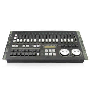 ไฟเวทีควบคุม DMX สูงสุด384/512 XLR-3แผงควบคุม DMX Master Console LED PAR BEAM ย้ายหัว DJ Effect Light dimmers สูง