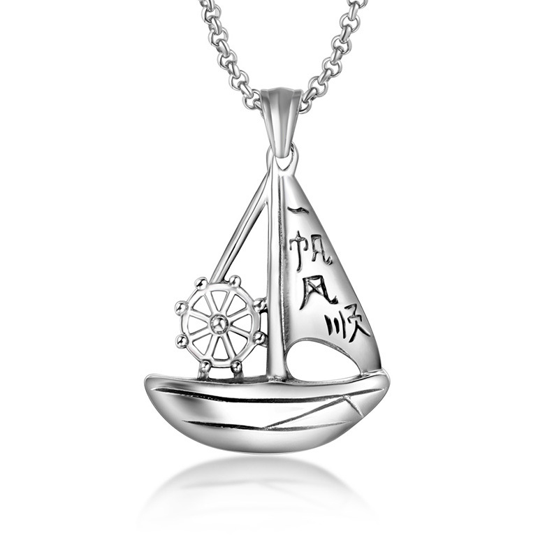 Pendentif CE482*3*60CM avec chaîne