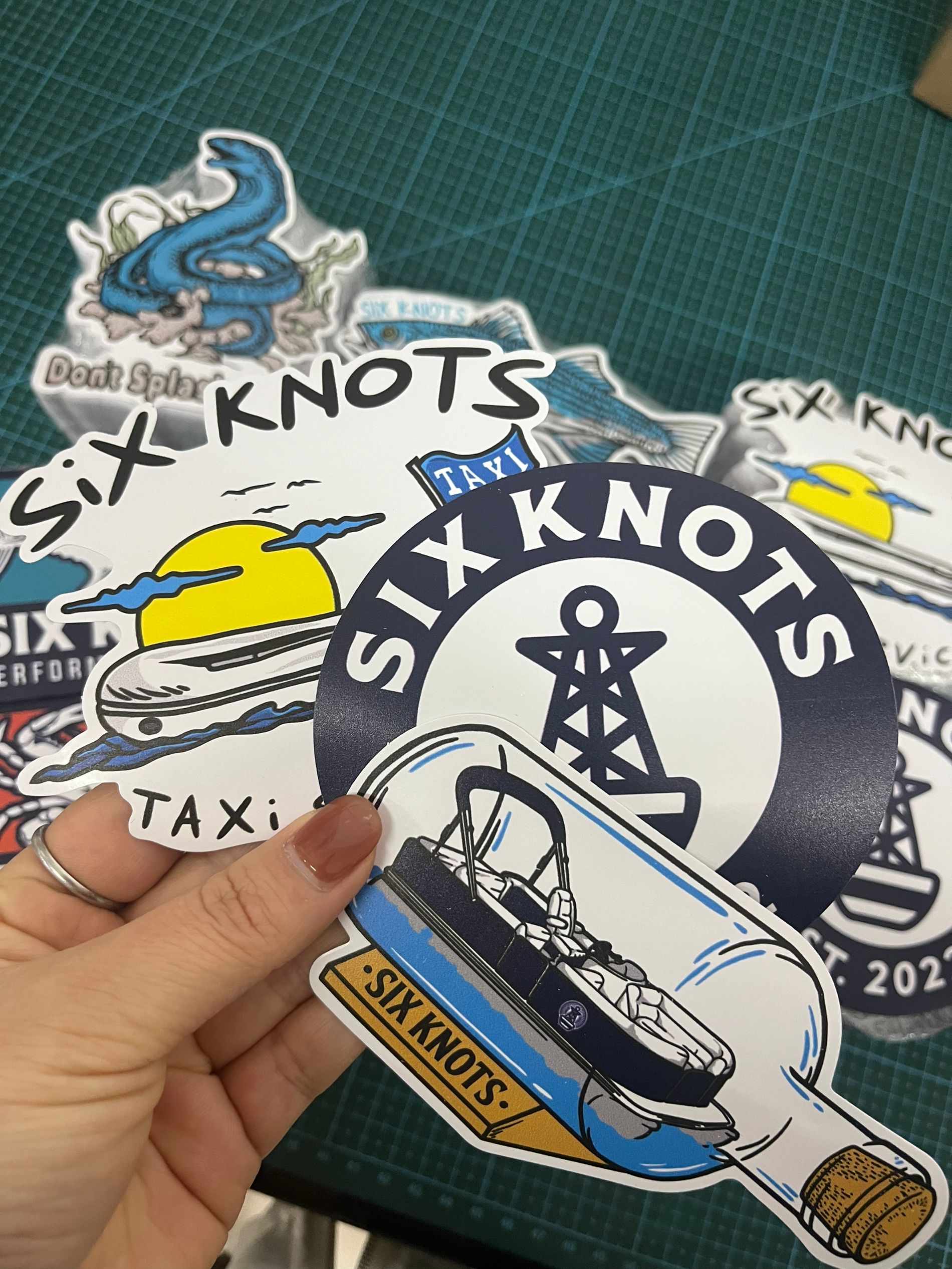 UV resistant heavy uv ink stickers