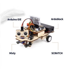 STEM DIY Programmierung Roboter Auto Kit Smart Educational Science Spielzeug Arduino Roboter Programmierung Entwicklung