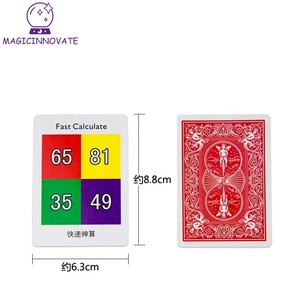 Bộ Phép Thuật Tính Toán Nhanh-Phép Thuật Cận Cảnh, Thủ Thuật Ảo Thuật, Tính Toán Nhanh Thẻ Chơi - Product Image 5