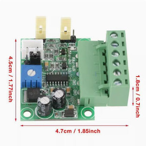 DC 0-5V/0-10V to 0-100% Analog <strong>Input</strong> Voltage to PWM Signal Generator PLC AD Converter Module PNP-PWM/NPN-PWM 5V 24V Level <strong>Output</strong> - Product Image 4