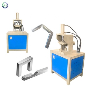 不锈钢管冲角切割机45 90度管切断机液压方圆管切断机 - Product Image 1