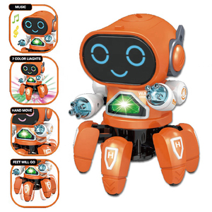 Promotion Gift Cheap Kids Robot <strong>Toy</strong> With Light and Music Robot for Kids - Product Image 5