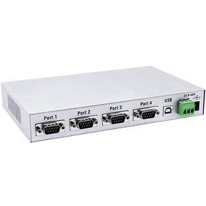 高质量USB至RS232转换器4端口RS-232转换适配器USB2.0串行9针COM DB9连接ESD UT-860 - Product Image 4