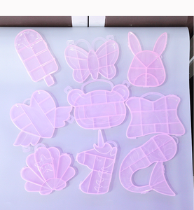 Scatola di immagazzinaggio all'ingrosso scatole di imballaggio in plastica trasparente trasparente scatola vuota contenitori di stoccaggio in plastica di materiale sicuro - Product Image 6