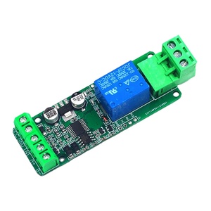 Modbus Rtu 1 channel 5v relay <strong>module</strong> 1 channel switching value <strong>input</strong> <strong>output</strong> RS485 TTL communication - Product Image 1