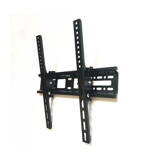 Siyah Tv ekran montaj üst raf tavan Bracket75 inç Retrable gelişmiş 85 in ayarlanabilir Tv askısı - Product Image 3