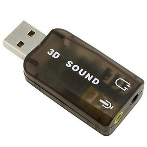 Mini Portable <strong>USB</strong> 2.0 3D Virtual 5.1 Soundtrack Sound <strong>Card</strong> External 2CH Speakers Microphone Earphone Interface for PC Computer - Product Image 4