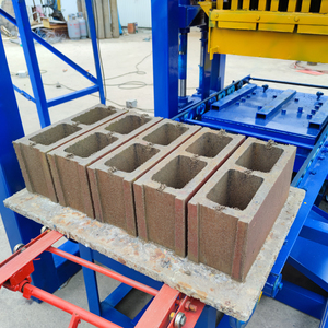 AiWei QT4-24 halbautomat ische <span class=keywords><strong>Block</strong></span> herstellungs maschine Niedrigpreis-Produktions linie Betonblock form maschine