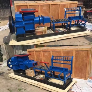 Adobe tuğla üretim hattı kesici için manuel ekolojik ekstruder çekirdek motor bileşeni ile çamur kil tuğla yapma makinesi - Product Image 6