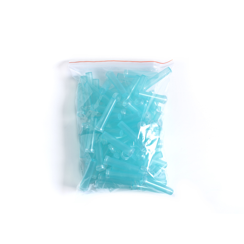 Tubo azul conservado