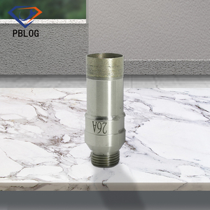 高品质烧结锋利玻璃开孔器整体螺纹金刚石钻头 - Product Image 5