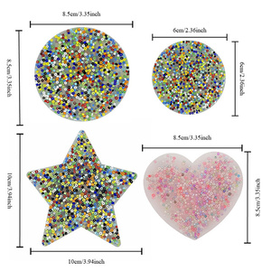 StarShaped duyusal Fidget Pick pedleri silikon sıkmak oyuncaklar için 5-7 yaşında erkek kız dehb <span class=keywords><strong>OCD</strong></span> Trichotillomania kabartma ile