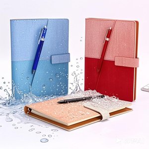 カスタムロゴレトロA5プレーンノートスパイラルバインディング防水ストーンペーパーダイアリー学生用販促用文房具 - Product Image 3