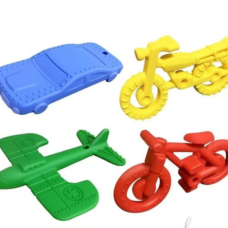 Ensemble de jouets de dentition avion