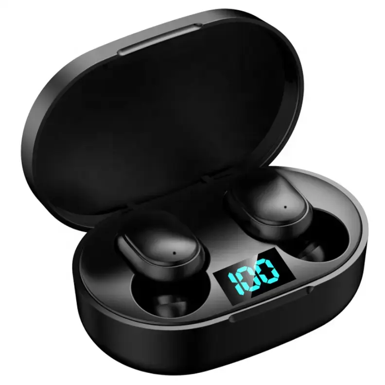 E7S TWS Bluetooth Fone De Ouvido Sem Fio Display LED Esporte Impermeável Headset Earbuds PK A6S Y30 Y50 F9 E6S