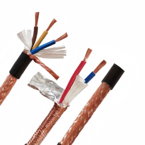 Elektrik kablosu yangına dayanıklı 2x2.5 2x1.5mm2 4x0.3sqmm düz RVVP esnek örgü korumalı bakır kablo kontrol teller kabloları - Product Image 2