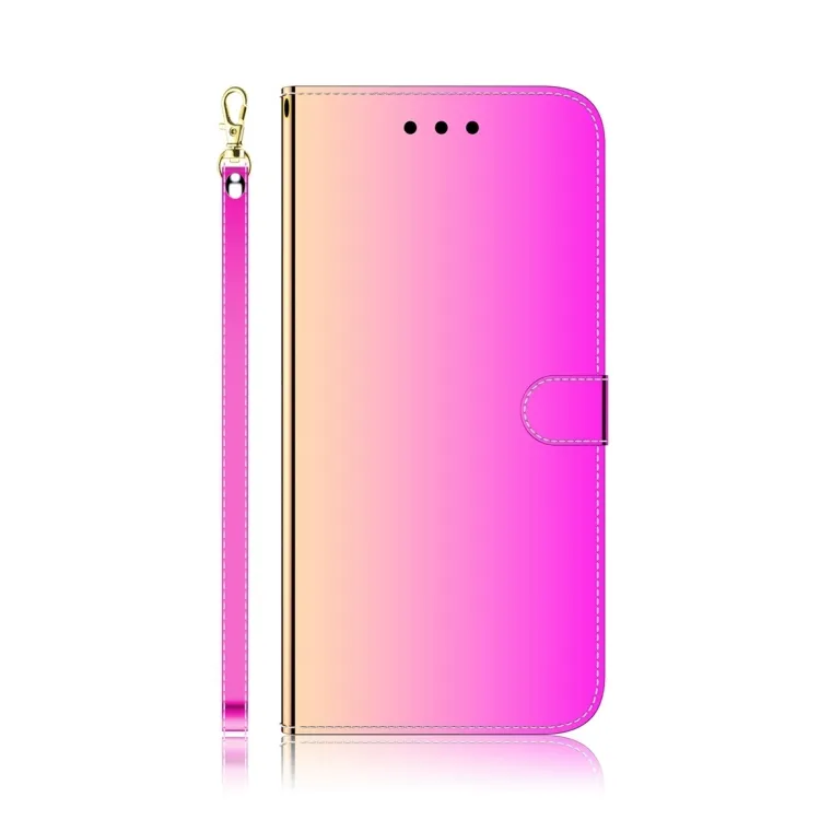 Für Tecno Camon 20 Pro 5G/ Pova 5 / Spark 10 5G / Spark 10 Pro/ 10C Imitierte Spiegel oberfläche Personal isierte Ledertasche