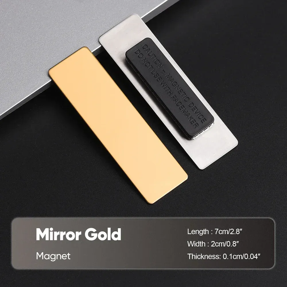 Aimant doré miroir