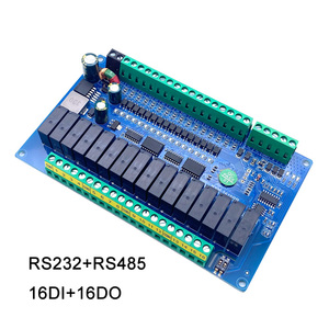 RS232 RS485 ModbusプロトコルリモートIOアナログ取得16入力16出力リレーIO制御モジュールボード - Product Image 6