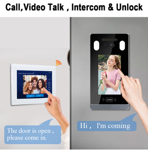 Factory OEM ODM Tuya <strong>Wifi</strong> Wired Intercom Systems for Apartment Building Face Recognition Door Unlock Access Control System - Product Image 5