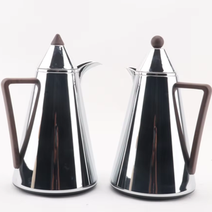 New Arrival Luxury 1L + 1L Arabic dallah phích cách nhiệt chân không nhiệt Flask cà phê Tea Pot Set - Product Image 1