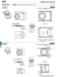 D6T-44L-06红外温度传感器MEMS热红外传感器D6T-44L-06H - Product Image 3