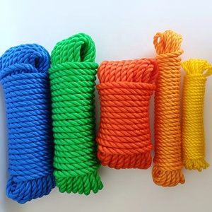China Rope Factory Colorful Twine 3 Strands Rope <strong>pp</strong> Fibre Rope 8 mm to 30 mm Used in Marine for Mooring Towing Lifting <strong>String</strong> - Product Image 4