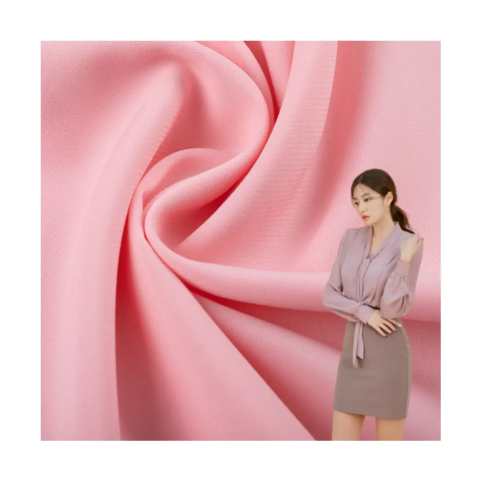 Il tessuto traspirante in chiffon elasticizzato leggero 100D raffredda la camicia della gonna dell'abbigliamento
