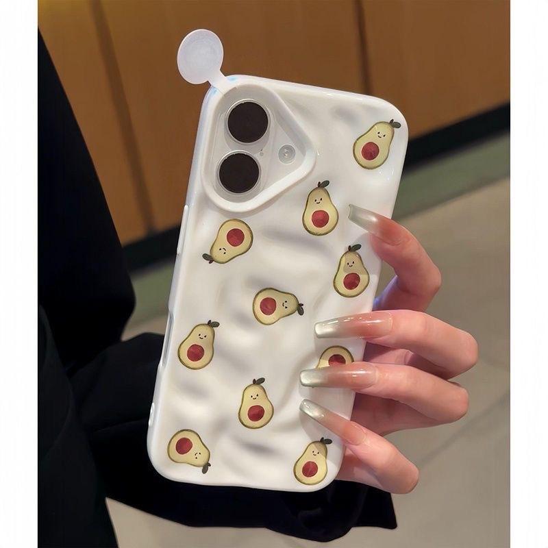 Meteor Pattern - White - Avocado