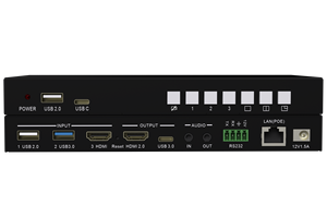 USB and <strong>HDMI</strong> Camera Switcher for Easy Plug-And-Go Mixer for Picture-in-Picture in One Video Flow - Product Image 4