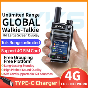Global-<strong>Intercom</strong> 4G PoC Internet Two-<strong>Way</strong> Radio MINI Sim Card Walkie Talkie Long Range 5000km (no Fee) <strong>Intercom</strong> Platform - Product Image 4