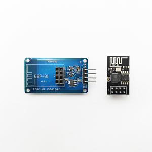 <strong>ESP8266</strong> ESP-01 <strong>wifi</strong> <strong>wireless</strong> transceiver adapter <strong>module</strong> <strong>serial</strong> port long range transmitting <strong>module</strong> blue board - Product Image 1