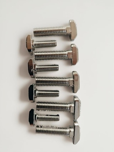 2024 Yufu Của Nhà Sản Xuất Thép Không Gỉ Nhôm T-Bolt Din186 Din261 Mạ Kẽm M6 Búa Bu Lông Với Đồng Bằng Kết Thúc T-Đầu Bu Lông - Product Image 6