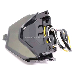 Motosiklet arka lamba Yamaha <span class=keywords><strong>R3</strong></span> R25 MT07 MT25 Y15ZR EXCITER150 MX kral 150 2013 - 2015 için <span class=keywords><strong>LED</strong></span> fren dur dönüş işareti