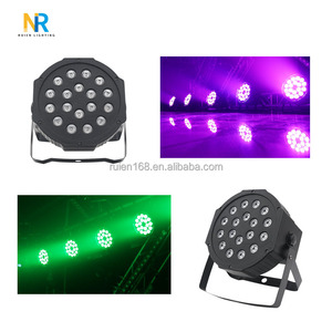 Sahne ekipmanları 18 adet tam renkli par ışık RGBE 6 in1 ortam boya ışık sahne spor gösterisi için - Product Image 4