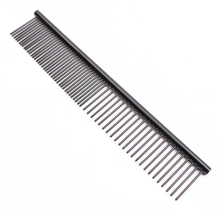 Pet Grooming Products Lightweight Pet Hair Grooming Metal Stainless Steel Dog Cat Detangling Comb