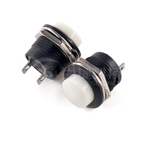 Interruttore R13-507 auto-reset pulsante interruttore a pulsante che si inverte interruttore Non bloccante apertura 16mm Non autobloccante - Product Image 2