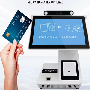 Двойной сенсорный экран автоматическая система windows Smart Pos Android Tablet Pc все в одном безналичная оплата Pos кассовый аппарат - Product Image 5