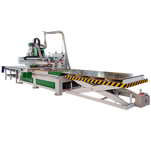 Ld1325-enrutador atc cnc, máquina de corte de madera anidada con sistema de carga y descarga para muebles de madera - Product Image 3