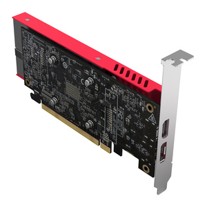 2023การ์ดจอ GPU RX6400 4GB GDDR6 PC, การ์ดจอ AMD Radeon RX 6400 64บิตการ์ดกราฟิกสำหรับเล่นเกม - Product Image 5