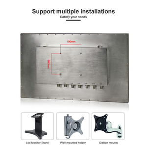 21.5 pollici in acciaio inossidabile 1920X1080 pannello Touch Screen integrato industriale Pc RS232 RS485 Wifi <span class=keywords><strong>Ethernet</strong></span> opzionale impermeabile PC